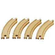 Brio Long Curved Tracks