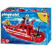 Playmobil 3128 Fire Rescue Boat