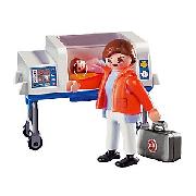 Playmobil 4225 Doctor with Incubator