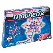 Magnetix - Hot Pink and Glitter 150 Piece Set