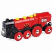 Brio Mighty Red Action Locomotive Engine