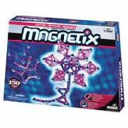 Magnetix 150 Piece Hot Pinks and Glitters Set