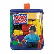 Mega Bloks Small Bag of Maxi Bricks (8112)