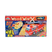Wood Worx Light And Sound Fire Engine Kit
