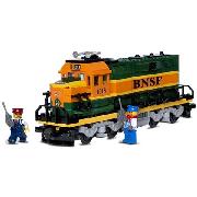 Lego Trains - Burlington Northern Santa Fe Locomotive
