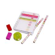 Lego Classic Stripes Pink Stationery Set