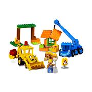 Lego DUPLO - Scoop and Lofty At the Building Yard
