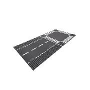 Lego Straight and Crossroad Plates